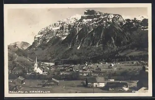 AK Mellau, Teilansicht mit Kanisfluh