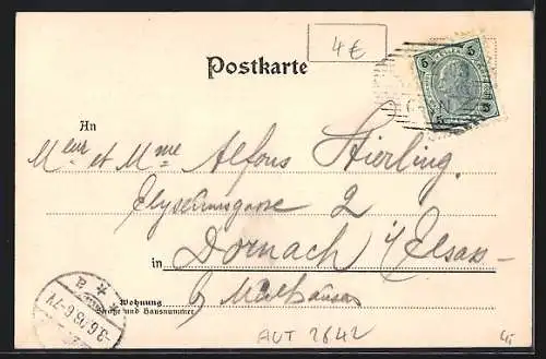AK Maria-Schutz am Semmering, Wallfahrtskirche und Feld mit Vogelscheuche