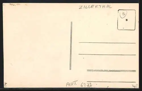 AK Stumm /Zillerthal, Ortspartie mit Bergen