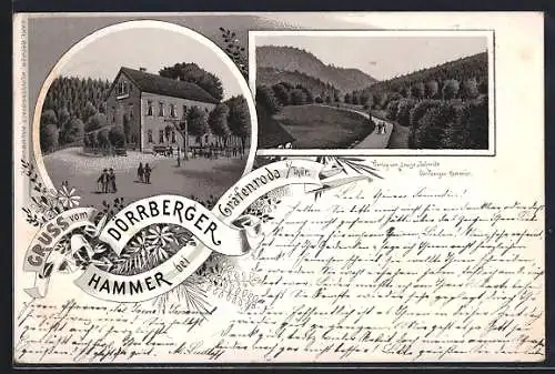 Lithographie Gräfenroda, Dörrberger Hammer