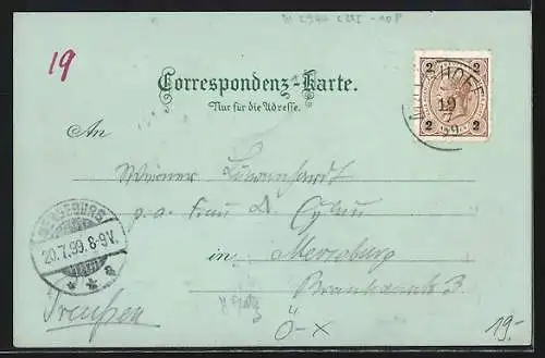 Lithographie Pfitsch, Pfitscher Joch, Panorama mit Berghütte, Hochferner