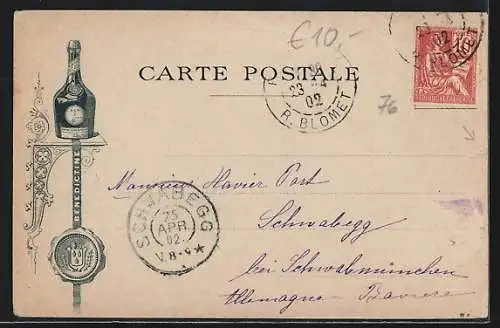 AK Fecamp, vue de la Bénédictine