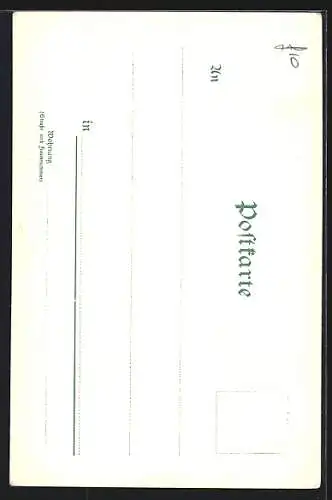Künstler-Lithographie Richard Wagner, Bayreuter Musikprobe, Jugendbildnis, 1853, 1863, 1877