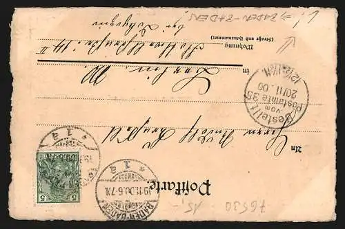 Lithographie Baden-Baden, Blick auf den Ort anno 1626 mit Ritter auf Pferd