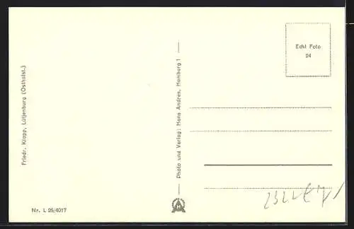 AK Lütjenburg, Partie am Markt