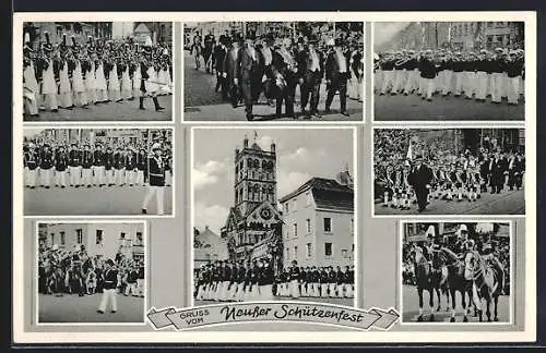 AK Neuss, Strassenparade zum Neusser Schützenfest