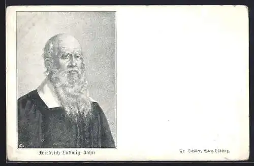 AK Porträt von Turnvater Friedrich Ludwig Jahn