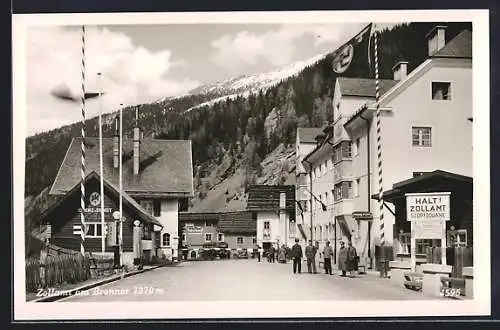 AK Brenner, Grenzer am Zollamt
