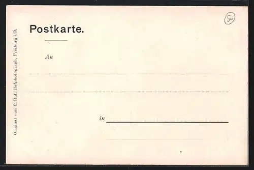 AK Junge Hanauer in Schwarzwälder Tracht