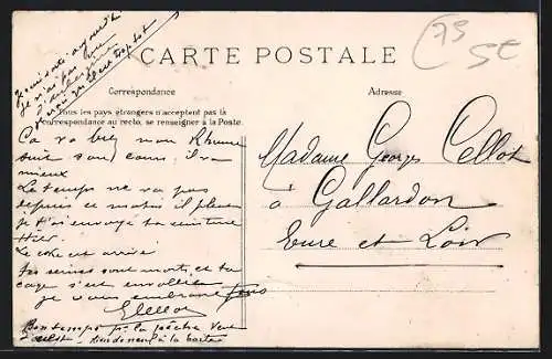 AK Paris, Rue Berthollet vue prise du Boulevard Port-Royal