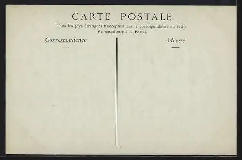 AK Orleans, Le Théâtre, la Cathédrale, le Café du Loiret, calèches et passants