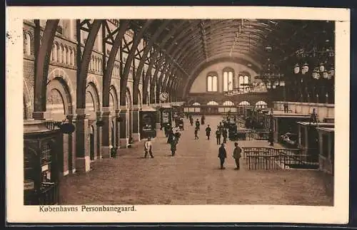 AK Kjobenhavn, Personbanegaard, Bahnhof