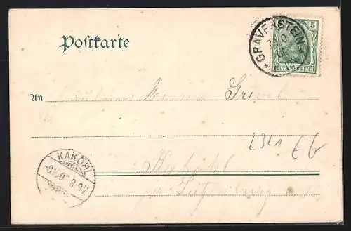 AK Gravenstein, Brücke am Kurhaus