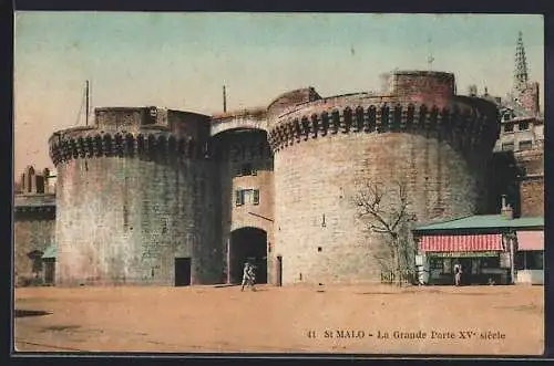 AK St. Malo, La grande Porte XVe siecle