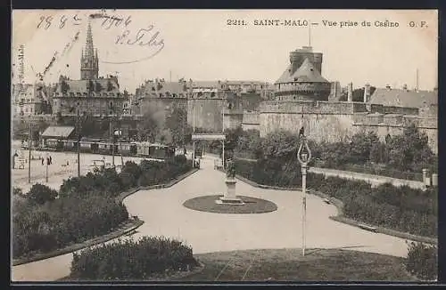 AK Saint-Malo, vue prise du casino