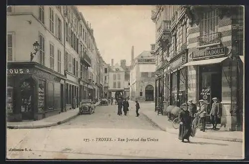 AK Troyes, Rue Juvénal des Ursins