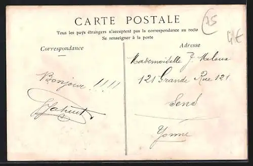 AK Paris, Les Inventaires dans les Eglises, Erstürmung der besetzten Kirche 1906