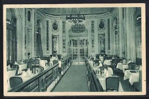 AK Berlin-Tiergarten, Cadiner-Saal in den Weinstuben Kempinski in der Leipziger Strasse