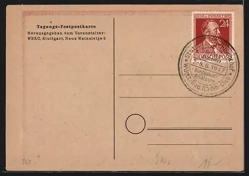 AK Stuttgart, Erste Tagung der deutschen Kurzwellenamateure nach dem Kriege 1947, Funkgeräte