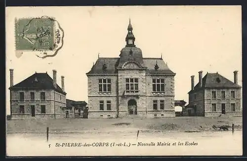 AK St-Pierre-des-Corps, Nouvelle Mairie et les Écoles
