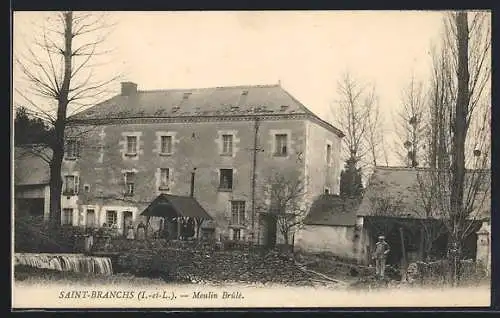 AK Saint-Branchs, Moulin Brûlé