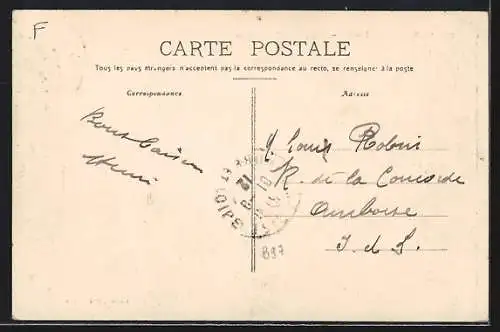 AK Saint-Branchs, L`Église et la Place