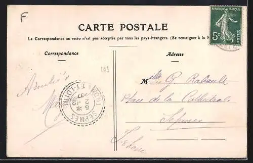 AK Saint-Branchs, L`Église et la Place