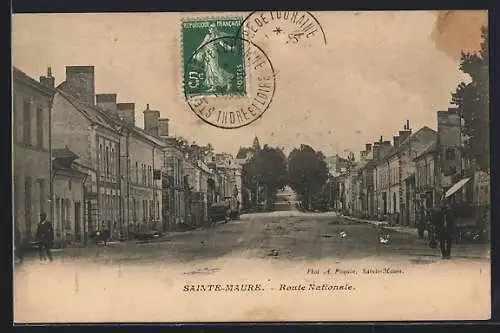 AK Sainte-Maure, Route Nationale