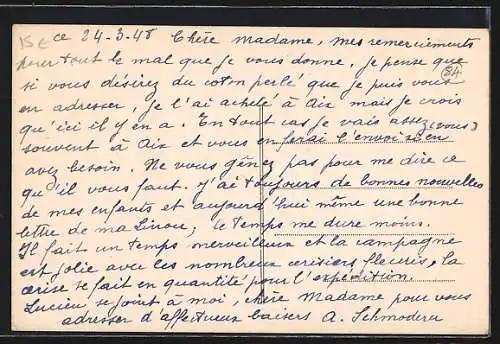 AK Cadenet, Place du Tambour d`Arcole avec passants et statue