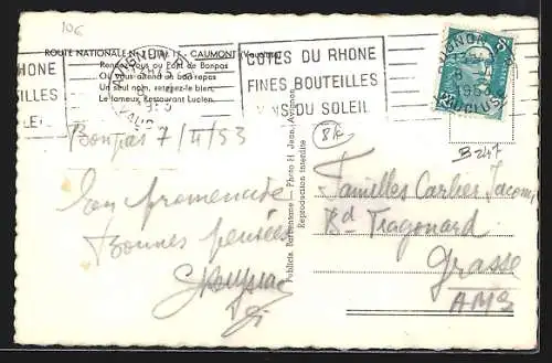 AK Caumont, Terrasse ombragée