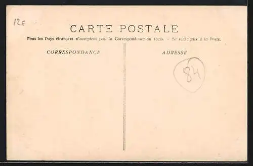 AK Orange, La Foire aux oignons devant l`arc romain