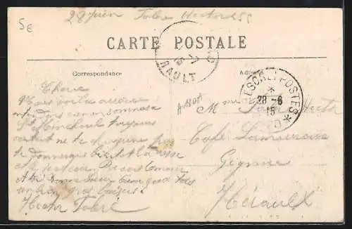 AK Avignon, Rue de la République animée avec passants et commerces