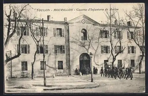 AK Toulon, Caserne d`Infanterie de Marine à Mourillon