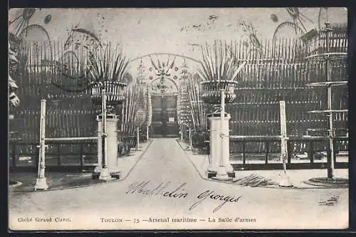 AK Toulon, Arsenal maritime, La Salle d`armes