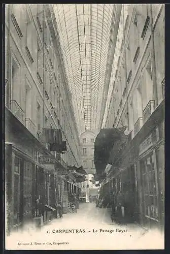 AK Carpentras, Le Passage Boyer