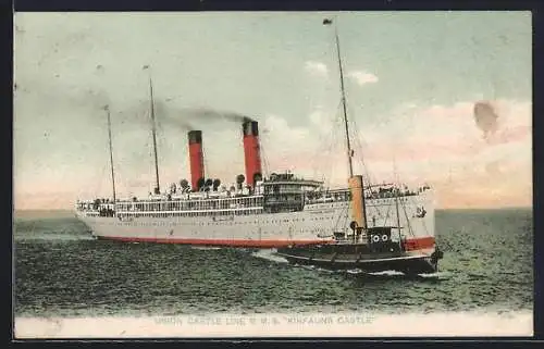 AK RMS Kinfauns Castle der Union Castle Line
