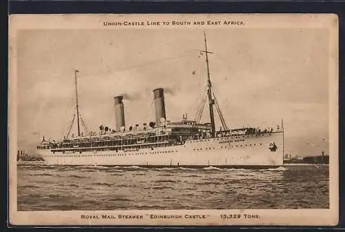 AK Royal Mail Steamer Edinburgh Castle