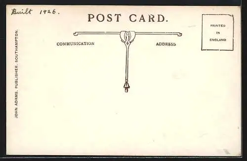 AK MV Carnarvon Castle in Fahrt
