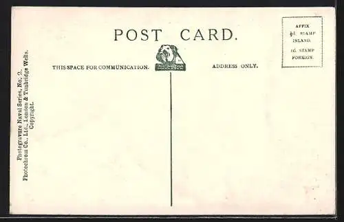 AK HMS Collingwood with shortened masts