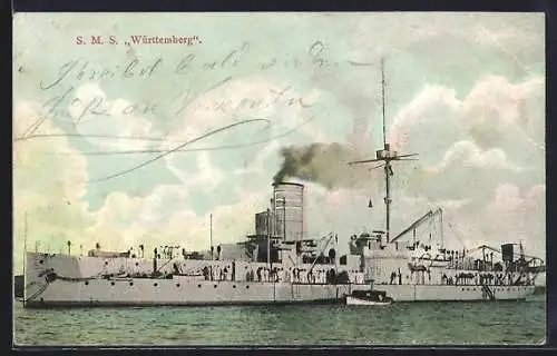 AK SMS Württemberg im Wasser
