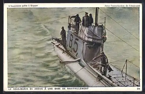 AK Sous-Marin B5, U-Boot