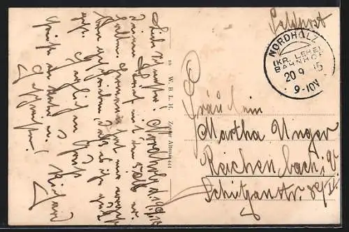 AK SMS Friedrich der Grosse unter Volldampf
