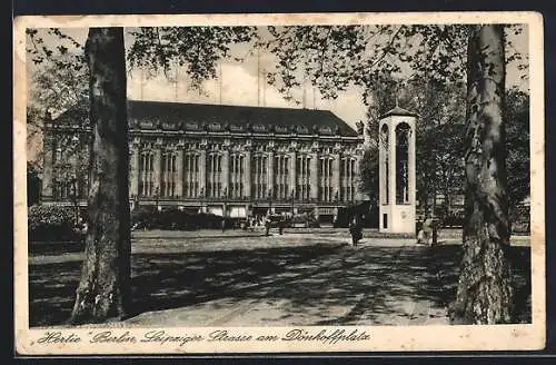 AK Berlin, Kaufhaus Hertie, Dönhoffplatz