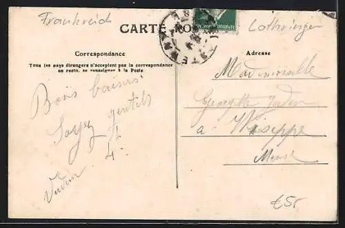 AK Verdun, Vue sur l'Evêché