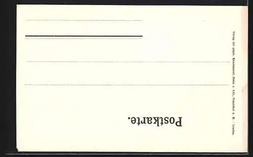 AK Mülhausen, Eingang zur Stadt, Postkutsche