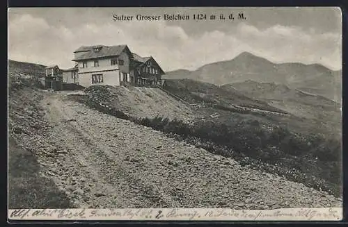 AK Soultz-Haut-Rhin, Hotel und Gasthaus am Grossen Belchen