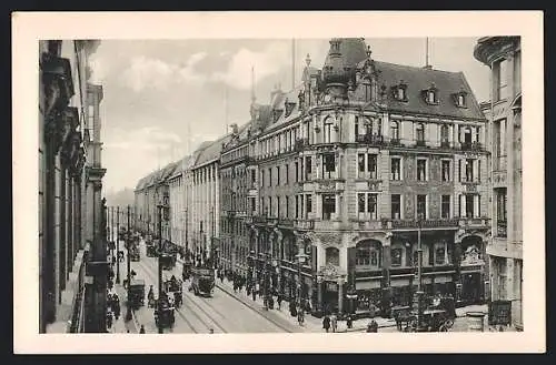 AK Berlin, Leipziger-, Ecke Wilhelmstrasse
