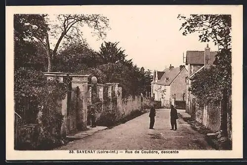 AK Savenay, Rue de Couedro, Descente