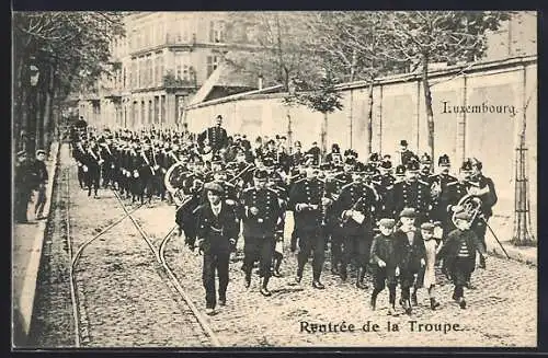 AK Luxembourg, Rentrée de la Troupe