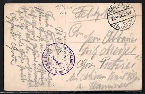 AK Wladislawo, Totalansicht aus der Vogelschau